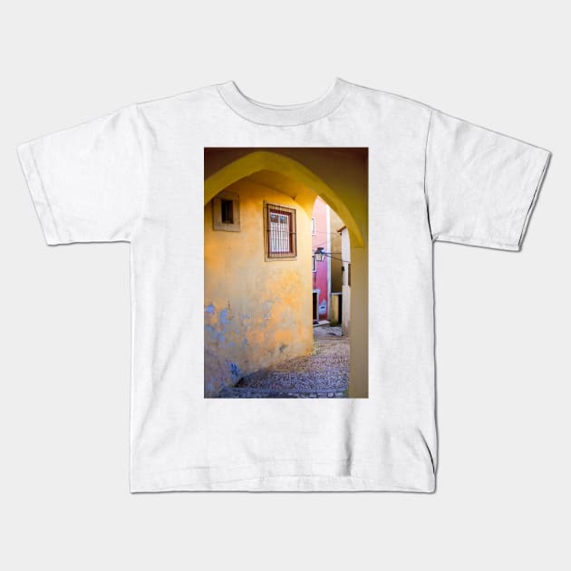 arch  in Sintra. Lisbon. Portugal Kids T-Shirt by terezadelpilar